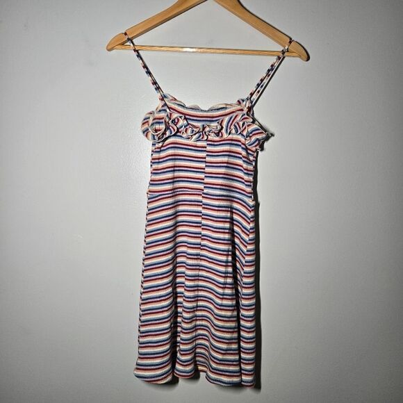 Reformation Bri Striped Spaghetti Strap Dress - Picture 14 of 15